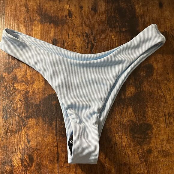 Hi-Cut ZAFUL Light Blue Bikini Bottom - Picture 1 of 5